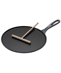 Le Creuset Le Creuster Gietijzeren Pannenkoekpan - Mat Zwart - 27cm 13 Le Creuset Le Creuster Gietijzeren Pannenkoekpan - Mat Zwart - 27cm -Keuken Serie Winkel 1000x1200