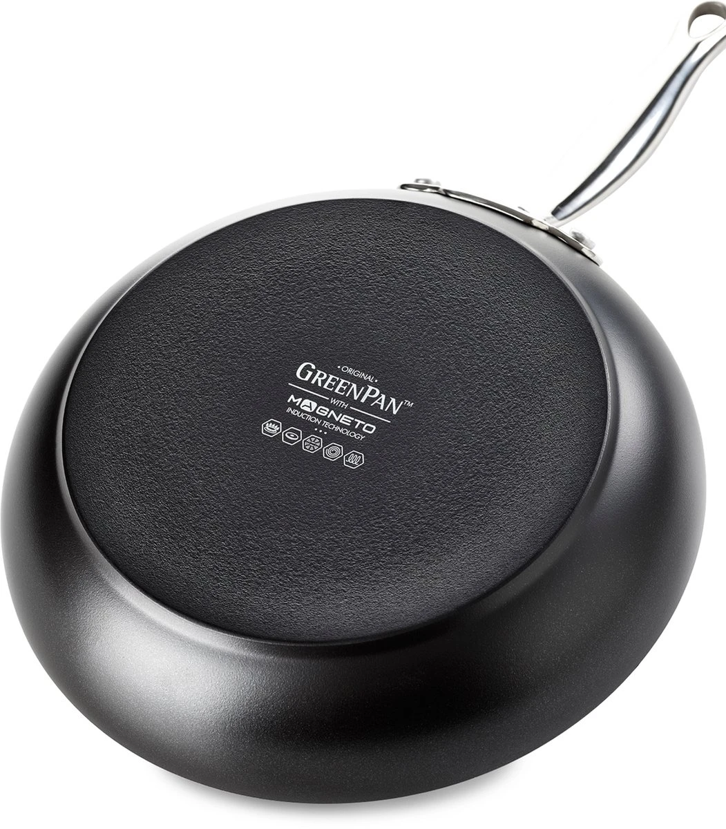 GreenPan Barcelona Infinity Pro Wokpan 28cm - Zwart - Inductie - PFAS-vrij 18 GreenPan Barcelona Infinity Pro Wokpan 28cm - Zwart - Inductie - PFAS-vrij - Afbeelding 16