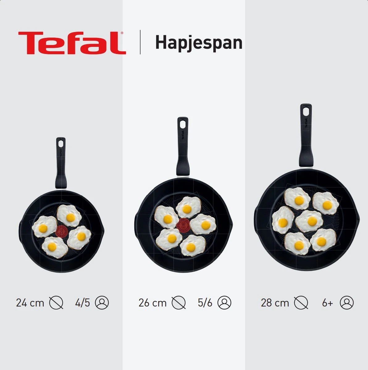 Tefal Ingenio Unlimited - Hapjespan - Ø24 Cm - Excl. Handgreep 11 Tefal Ingenio Unlimited - Hapjespan - Ø24 Cm - Excl. Handgreep - Afbeelding 9