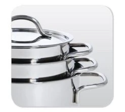 BK Profiline Kookpan Ø 14 Cm - RVS - Inductie 20 BK Profiline Kookpan Ø 14 Cm - RVS - Inductie -Keuken Serie Winkel 1200x1073