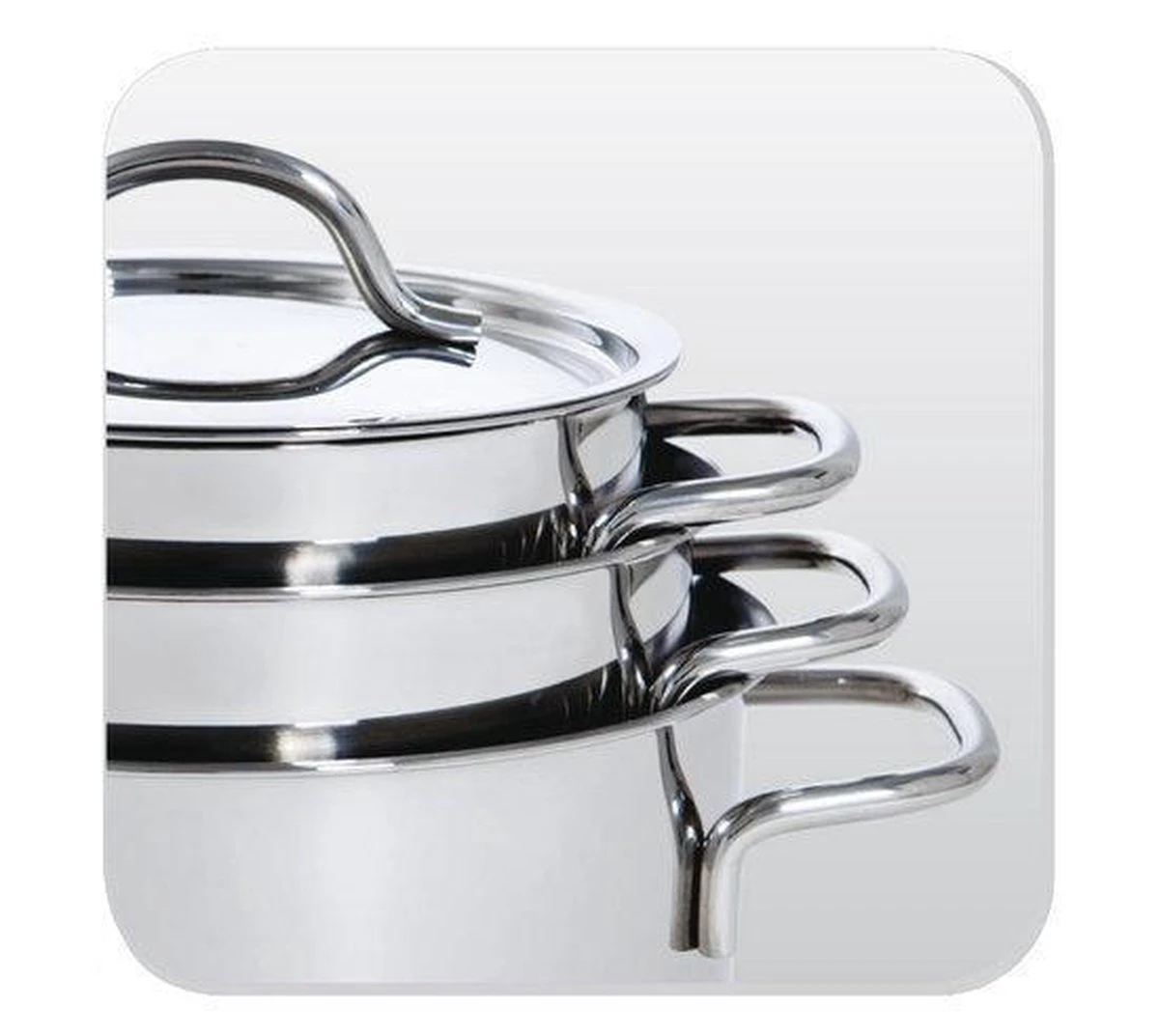 BK Profiline Kookpan Ø 14 Cm - RVS - Inductie 8 BK Profiline Kookpan Ø 14 Cm - RVS - Inductie - Afbeelding 6