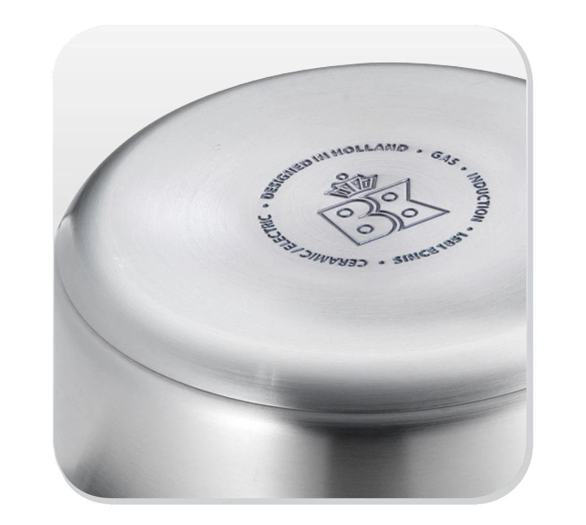 BK Conical Cool Glas Pannenset - 4-delig - RVS - Glazen Deksel - Inductie 17 BK Conical Cool Glas Pannenset - 4-delig - RVS - Glazen Deksel - Inductie - Afbeelding 15