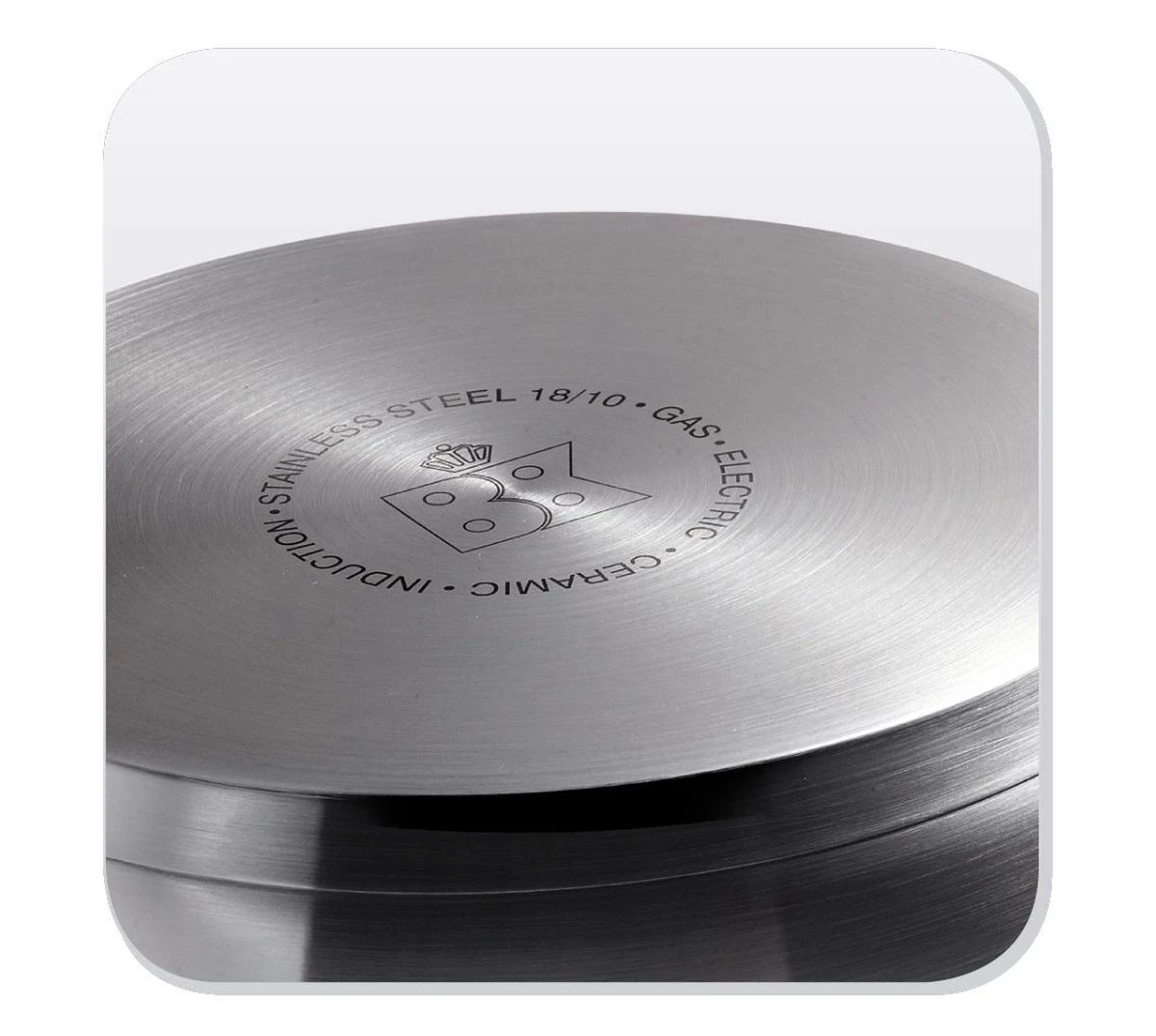 BK Excellent Pannenset - 5-delig - RVS - Inductie 12 BK Excellent Pannenset - 5-delig - RVS - Inductie - Afbeelding 10