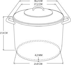 BK Soeppan - Ø 26 Cm - 11 L - Glazen Deksel 13 BK Soeppan - Ø 26 Cm - 11 L - Glazen Deksel -Keuken Serie Winkel 1200x1089 2