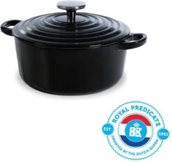 BK Bourgogne Braadpan Ø 20 Cm - Zwart - Gietijzer - Inductie -Keuken Serie Winkel 1200x1134