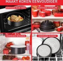Tefal Ingenio Unlimited - Hapjespan - Ø24 Cm - Excl. Handgreep 15 Tefal Ingenio Unlimited - Hapjespan - Ø24 Cm - Excl. Handgreep -Keuken Serie Winkel 1200x1158 1