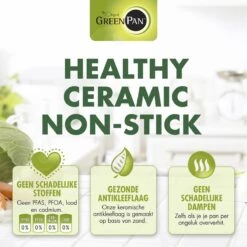GreenPan Mayflower Steelpan - Ø 16 Cm - Keramisch - Inductie 30 GreenPan Mayflower Steelpan - Ø 16 Cm - Keramisch - Inductie -Keuken Serie Winkel 1200x1200 205