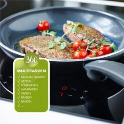 GreenPan Cambridge Koekenpan 26cm - Zwart - Inductie - PFAS-vrij 36 GreenPan Cambridge Koekenpan 26cm - Zwart - Inductie - PFAS-vrij -Keuken Serie Winkel 1200x1200 298