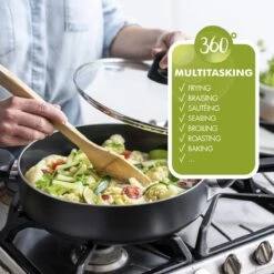 GreenPan Memphis Pannenset - 20-delig - Zwart - Inductie - PFAS-vrij 13 GreenPan Memphis Pannenset - 20-delig - Zwart - Inductie - PFAS-vrij -Keuken Serie Winkel 1200x1200 310