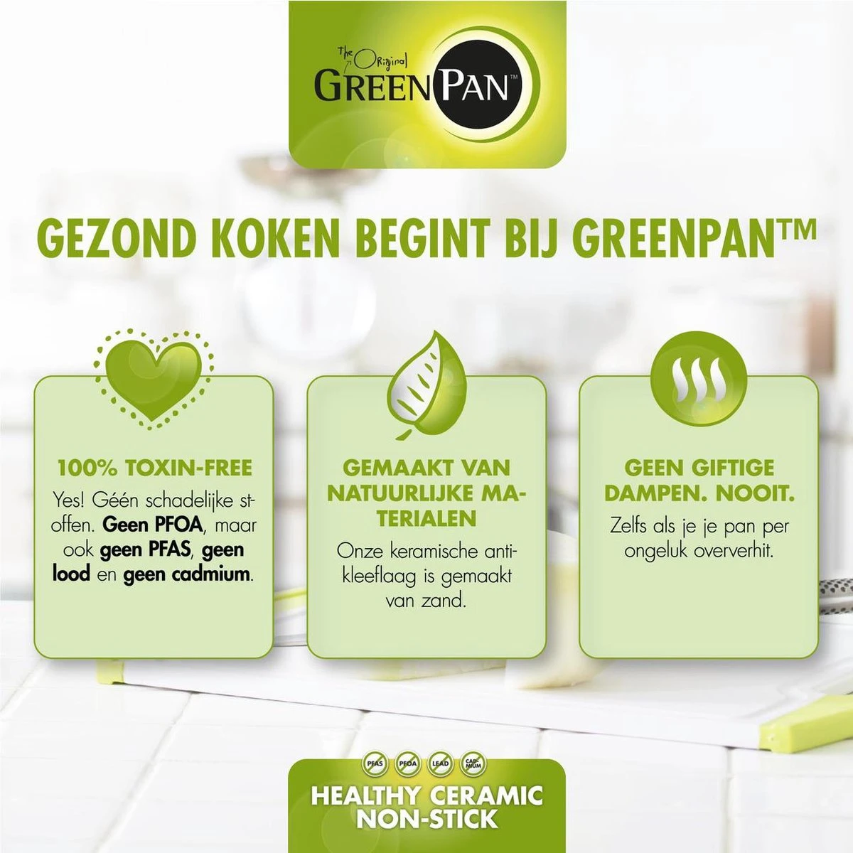 GreenPan Memphis Koekenpannenset - 3-delig - Zwart - Inductie - PFAS-vrij 13 GreenPan Memphis Koekenpannenset - 3-delig - Zwart - Inductie - PFAS-vrij - Afbeelding 11