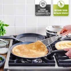 GreenPan Essentials Pannenkoekenpan 24cm - Zwart - Inductie - PFAS-vrij 24 GreenPan Essentials Pannenkoekenpan 24cm - Zwart - Inductie - PFAS-vrij -Keuken Serie Winkel 1200x1200 384