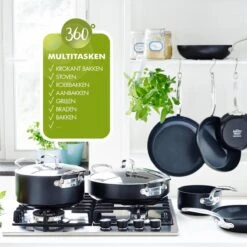 GreenPan Barcelona Infinity Pro Koekenpan 32cm - Zwart - Inductie - PFAS-vrij 33 GreenPan Barcelona Infinity Pro Koekenpan 32cm - Zwart - Inductie - PFAS-vrij -Keuken Serie Winkel 1200x1200 585