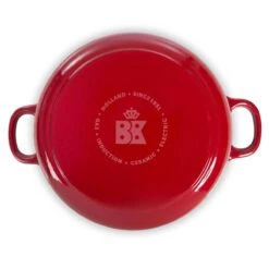BK Bourgogne Braadpan Ø 20 Cm - Rood - Gietijzer - Inductie 24 BK Bourgogne Braadpan Ø 20 Cm - Rood - Gietijzer - Inductie -Keuken Serie Winkel 1200x1200 6