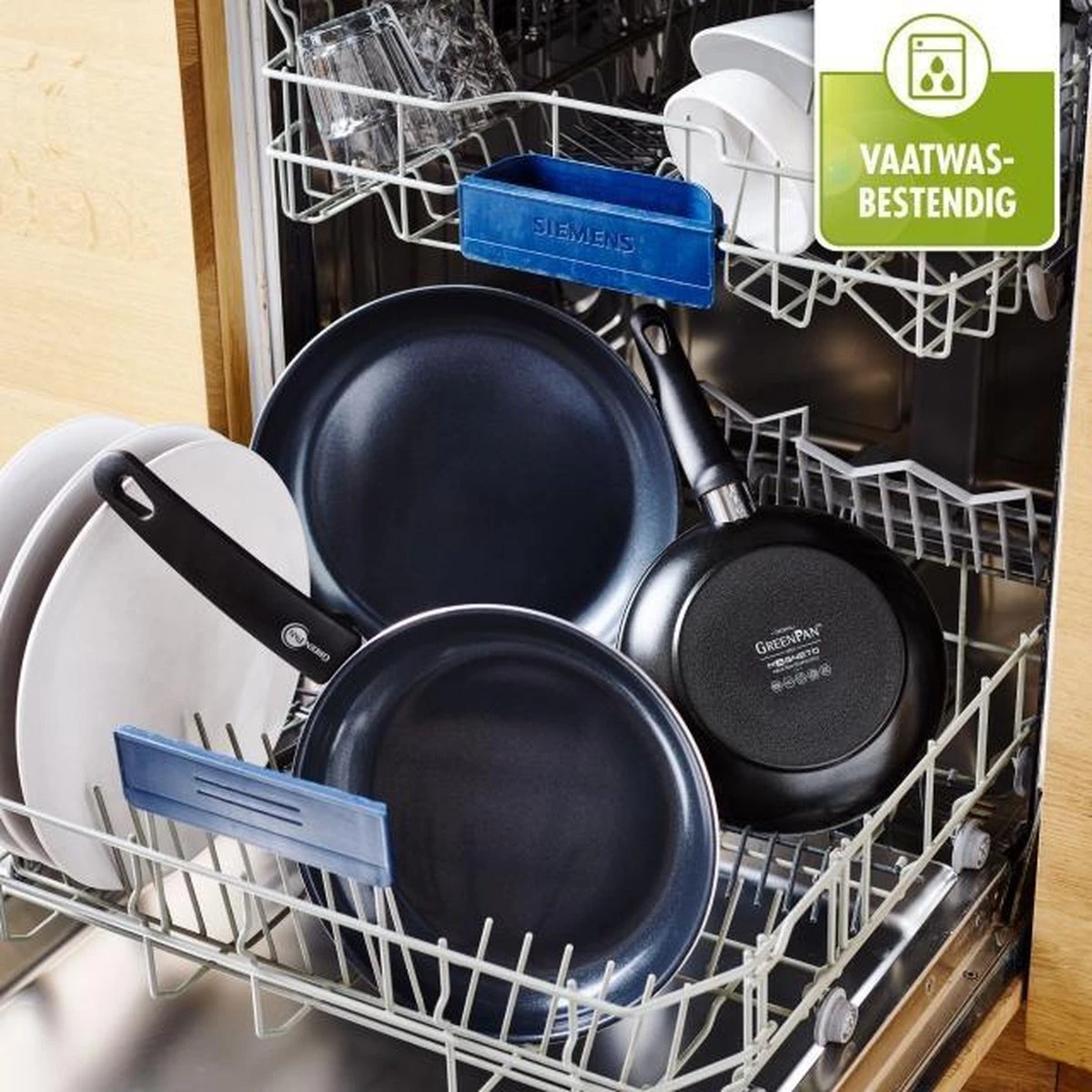 GreenPan Cambridge Keramische Koekenpan - Ø32 Cm - PFAS-vrij 11 GreenPan Cambridge Keramische Koekenpan - Ø32 Cm - PFAS-vrij - Afbeelding 10