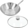 Demeyere Apollo 7 - Wok - 30 Cm - Met Glazen Deksel 1 Demeyere Apollo 7 - Wok - 30 Cm - Met Glazen Deksel -Keuken Serie Winkel 1200x1200 666