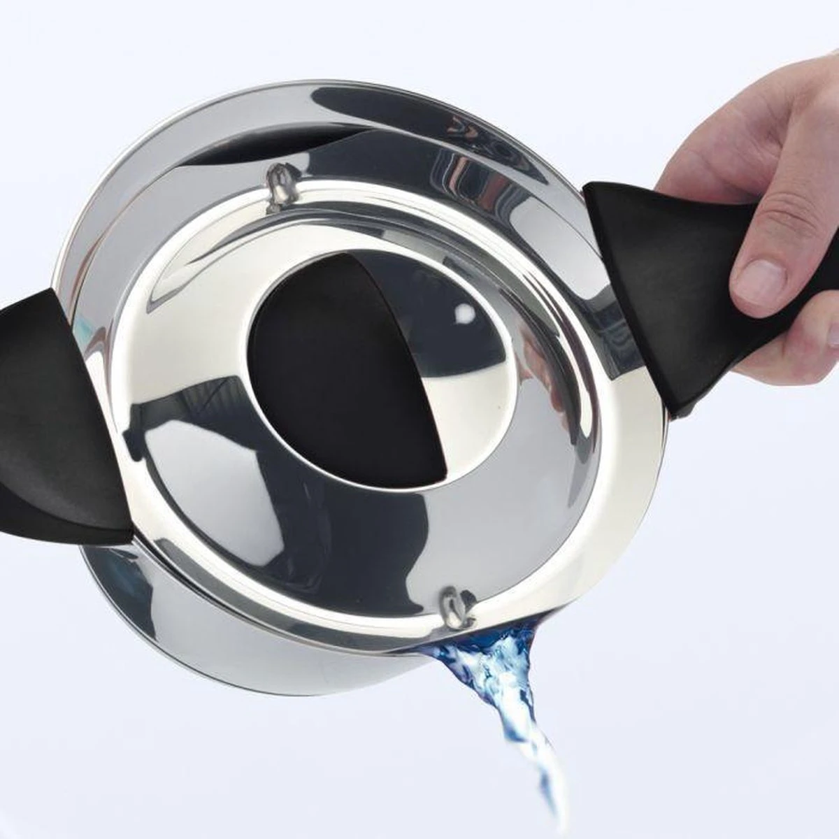 BK Q-linair Classic Pannenset - 5 Delig - RVS - Veilig Afgietsysteem - Inductie 12 BK Q-linair Classic Pannenset - 5 Delig - RVS - Veilig Afgietsysteem - Inductie - Afbeelding 10