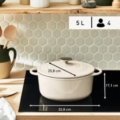 Tefal LOV Braadpan - 5L - Ø25 Cm - Beige -Keuken Serie Winkel 1200x1200 748