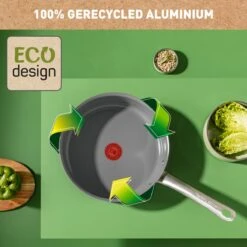 Tefal Renew+ Keramische Hapjespan - Ø 24 Cm - Met Deksel 26 Tefal Renew+ Keramische Hapjespan - Ø 24 Cm - Met Deksel -Keuken Serie Winkel 1200x1200 779