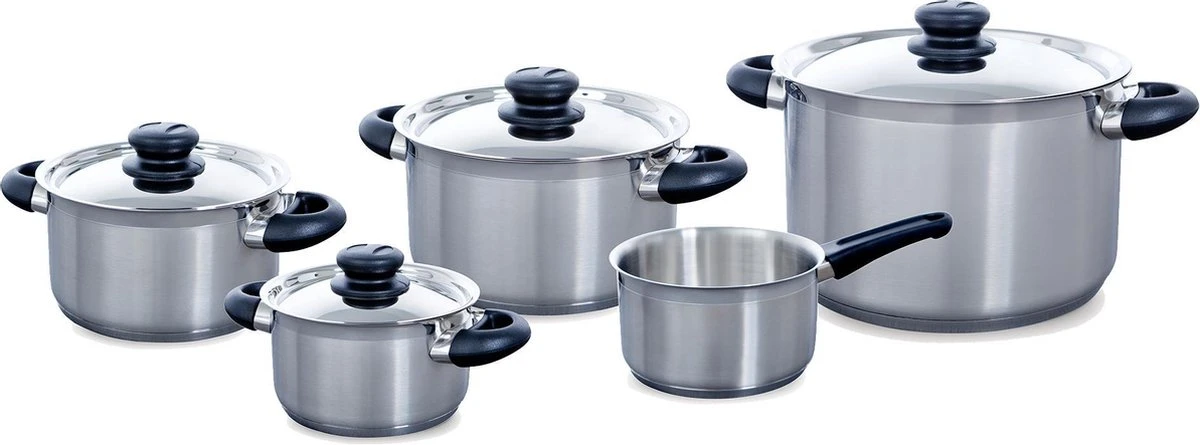 BK Karaat+ Pannenset - 5-delig - RVS – Geschikt Voor Alle Warmtebronnen 19 BK Karaat+ Pannenset - 5-delig - RVS – Geschikt Voor Alle Warmtebronnen - Afbeelding 17
