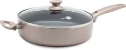 GreenPan Cambridge Hapjespan Met Deksel 28cm - Brons - Inductie - PFAS-vrij 25 GreenPan Cambridge Hapjespan Met Deksel 28cm - Brons - Inductie - PFAS-vrij -Keuken Serie Winkel 1200x475