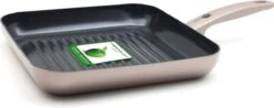 GreenPan Cambridge Inductie Grillpan - Ø 28 Cm - PFAS-vrij - Brons