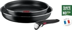 Tefal Ingenio Easy Cook & Clean - Pannenset - 3-delig - Niet Geschikt Voor Inductie 9 Tefal Ingenio Easy Cook & Clean - Pannenset - 3-delig - Niet Geschikt Voor Inductie -Keuken Serie Winkel 1200x511