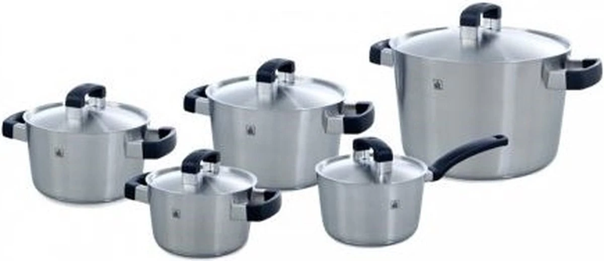 BK Conical Cool Glas Pannenset - 5-delig - Glazen Deksels - Geschikt Voor Alle Warmtebronnen 18 BK Conical Cool Glas Pannenset - 5-delig - Glazen Deksels - Geschikt Voor Alle Warmtebronnen - Afbeelding 16