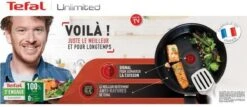 Tefal Unlimited + Induction Hoogwaardig Titanium Koekenpan - 28 Cm 13 Tefal Unlimited + Induction Hoogwaardig Titanium Koekenpan - 28 Cm -Keuken Serie Winkel 1200x521