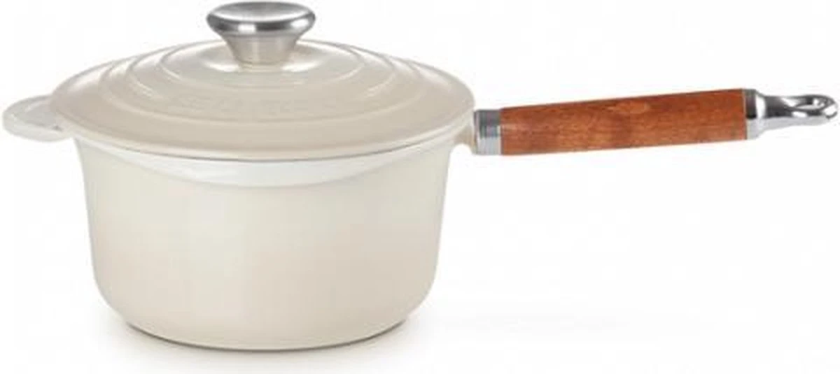 Le Creuset Steelpan - Met Deksel - Tradition - Meringue - ø 18 Cm / 1.8 Liter 9 Le Creuset Steelpan - Met Deksel - Tradition - Meringue - ø 18 Cm / 1.8 Liter - Afbeelding 7