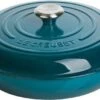 Le Creuset Braadpan Campagnard Signature Deep Teal - ø 30 Cm / 3.5 Liter -Keuken Serie Winkel 1200x574 9