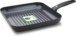 GreenPan Cambridge Grillpan 28cm - Zwart - Inductie - PFAS-vrij 30 GreenPan Cambridge Grillpan 28cm - Zwart - Inductie - PFAS-vrij -Keuken Serie Winkel 1200x599