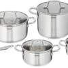 Tefal Virtuoso Pannenset 5 Delig - Hoge Kookpan Ø 22 Cm + Steelpan Ø 16 Cm + Kookpannen Ø 18/20/24 Cm -Keuken Serie Winkel 1200x629 3
