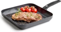 GreenPan Cambridge Grillpan 28cm - Zwart - Inductie - PFAS-vrij 19 GreenPan Cambridge Grillpan 28cm - Zwart - Inductie - PFAS-vrij -Keuken Serie Winkel 1200x634