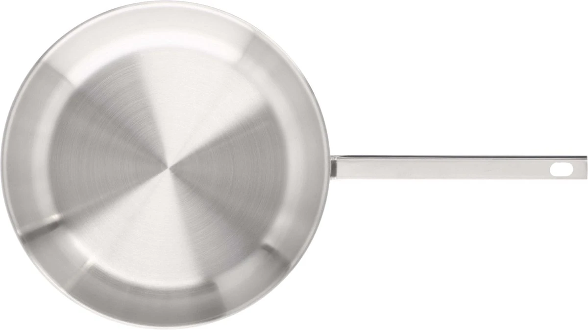 Demeyere Classico 3 RVS Koekenpan – Koekenpan Inductie - 28 Cm – PTFE-vrij 4 Demeyere Classico 3 RVS Koekenpan – Koekenpan Inductie - 28 Cm – PTFE-vrij - Afbeelding 2