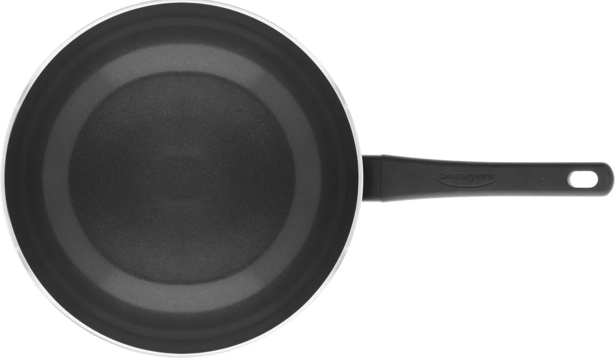 Demeyere Alu Classico 3 Wokpan – Inductie – Ceraforce Keramische Antikleeflaag – 28 Cm – PTFE En PFAS Vrij 4 Demeyere Alu Classico 3 Wokpan – Inductie – Ceraforce Keramische Antikleeflaag – 28 Cm – PTFE En PFAS Vrij - Afbeelding 2