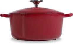 BK Bourgogne Braadpan Ø 20 Cm - Rood - Gietijzer - Inductie 28 BK Bourgogne Braadpan Ø 20 Cm - Rood - Gietijzer - Inductie -Keuken Serie Winkel 1200x722