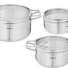 Tefal Nordica Pannenset 3 Delig - Steelpan Ø 16 Cm & Kookpan Ø 20 + Ø 24 Cm -Keuken Serie Winkel 1200x736