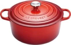 Le Creuset Signature Braadpan - 4,2 L - 24 Cm - Kersenrood 25 Le Creuset Signature Braadpan - 4,2 L - 24 Cm - Kersenrood -Keuken Serie Winkel 1200x753 6