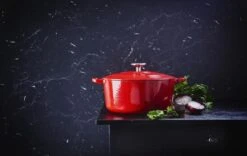 BK Bourgogne Braadpan Ø 20 Cm - Rood - Gietijzer - Inductie 18 BK Bourgogne Braadpan Ø 20 Cm - Rood - Gietijzer - Inductie -Keuken Serie Winkel 1200x756