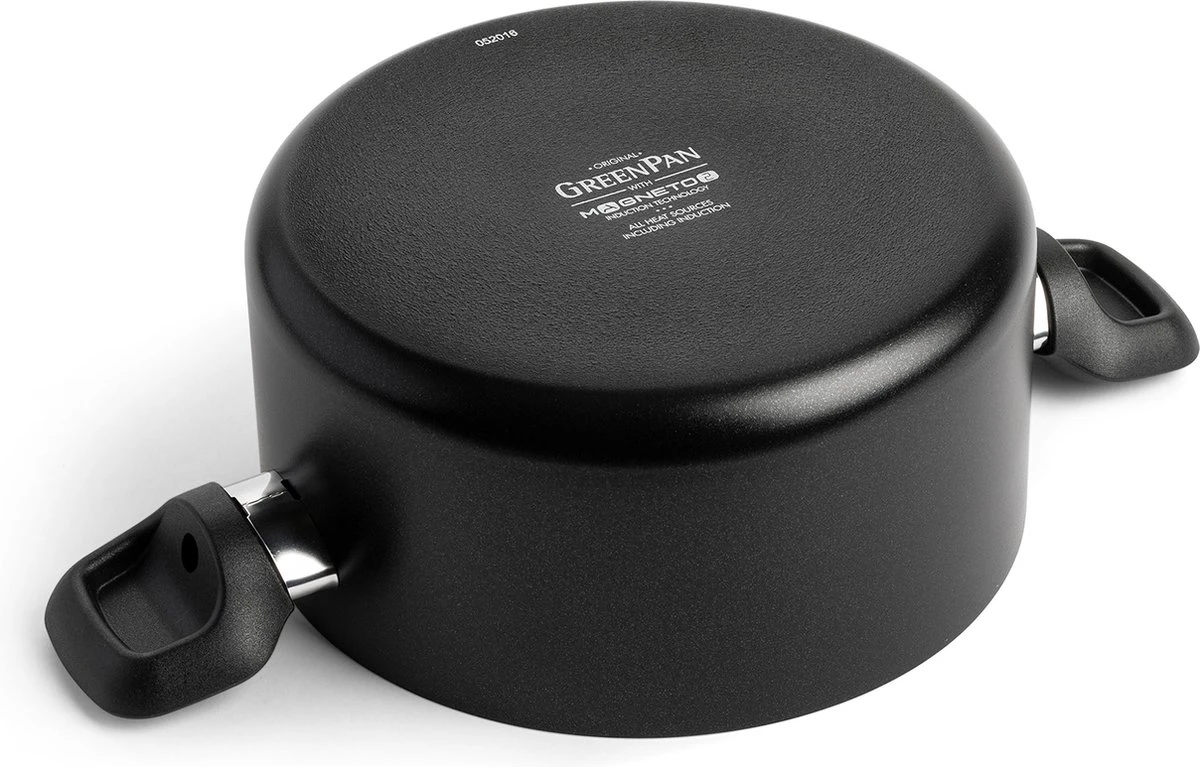 GreenPan Memphis Pannenset - 4-delig - Zwart - Inductie - PFAS-vrij 8 GreenPan Memphis Pannenset - 4-delig - Zwart - Inductie - PFAS-vrij - Afbeelding 6