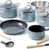 GreenPan Mayflower Pannenset - 5-delig + 5 Accessoires - Lichtblauw - Inductie - PFAS-vrij -Keuken Serie Winkel 1200x771