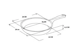GreenPan Memphis Koekenpan 28cm - Zwart - Inductie - PFAS-vrij 20 GreenPan Memphis Koekenpan 28cm - Zwart - Inductie - PFAS-vrij -Keuken Serie Winkel 1200x800 60