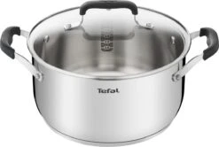 Tefal Cook & Cool E493S6 - Set 3-delig (kookpan 20/24 + Steelpan 16) 24 Tefal Cook & Cool E493S6 - Set 3-delig (kookpan 20/24 + Steelpan 16) -Keuken Serie Winkel 1200x807 1