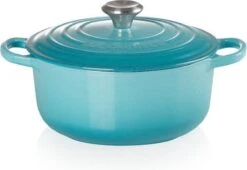 Le Creuset Braadpan Signature Caribbean Blue - ø 20 Cm / 2.4 Liter 10 Le Creuset Braadpan Signature Caribbean Blue - ø 20 Cm / 2.4 Liter -Keuken Serie Winkel 1200x825 10