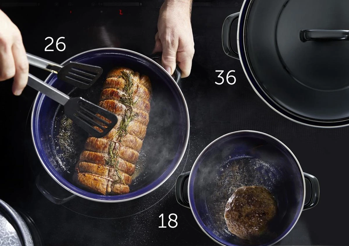 BK Fortalit Braadpan Ø 26 Cm / 3L - Emaille - Inductie 4 BK Fortalit Braadpan Ø 26 Cm / 3L - Emaille - Inductie - Afbeelding 2