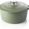 BK Bourgogne Braadpan Ø 24 Cm - Groen - Gietijzer - Inductie 1 BK Bourgogne Braadpan Ø 24 Cm - Groen - Gietijzer - Inductie -Keuken Serie Winkel 1200x895