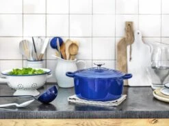 BK Bourgogne Braadpan Ø 24 Cm - Blauw - Gietijzer - Inductie -Keuken Serie Winkel 1200x900 8