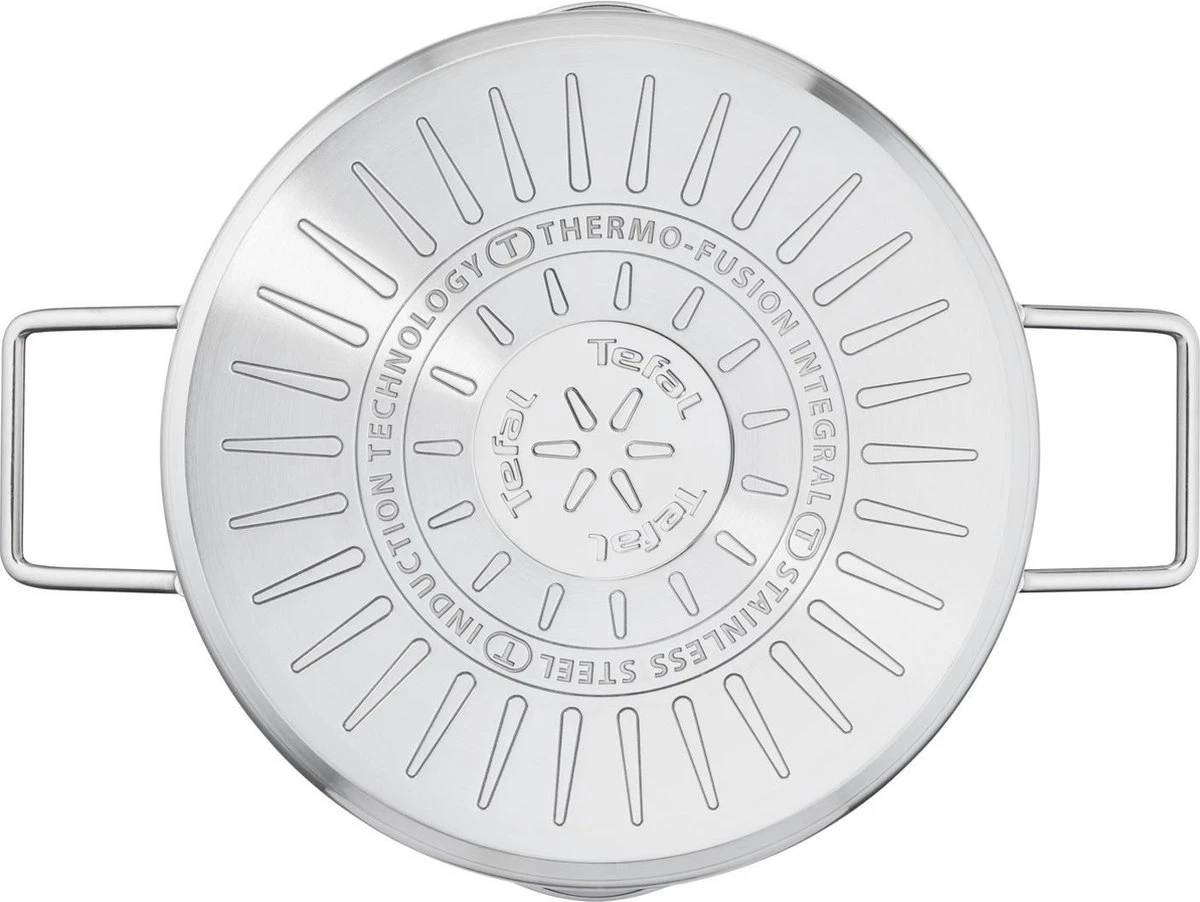 Tefal Nordica Pannenset 4 Delig - Steelpan Ø16 Cm & Kookpan Ø 18 + Ø 20 + Ø 24 Cm 21 Tefal Nordica Pannenset 4 Delig - Steelpan Ø16 Cm & Kookpan Ø 18 + Ø 20 + Ø 24 Cm - Afbeelding 19