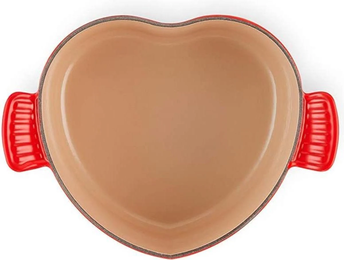 LE CREUSET - Signature - Braadpan Hart 20cm Rood 4 LE CREUSET - Signature - Braadpan Hart 20cm Rood - Afbeelding 3