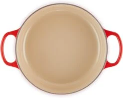 Le Creuset - Gietijzeren - Lage Braadpan - 24cm - Kersenrood 35 Le Creuset - Gietijzeren - Lage Braadpan - 24cm - Kersenrood -Keuken Serie Winkel 1200x963